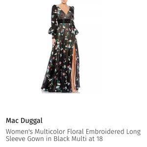 MAC DUGGAL GOWN